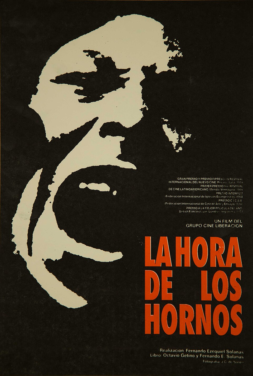 Poster: La hora de los hornos, 1ra parte Neocolonialismo y violencia (1966-1968)