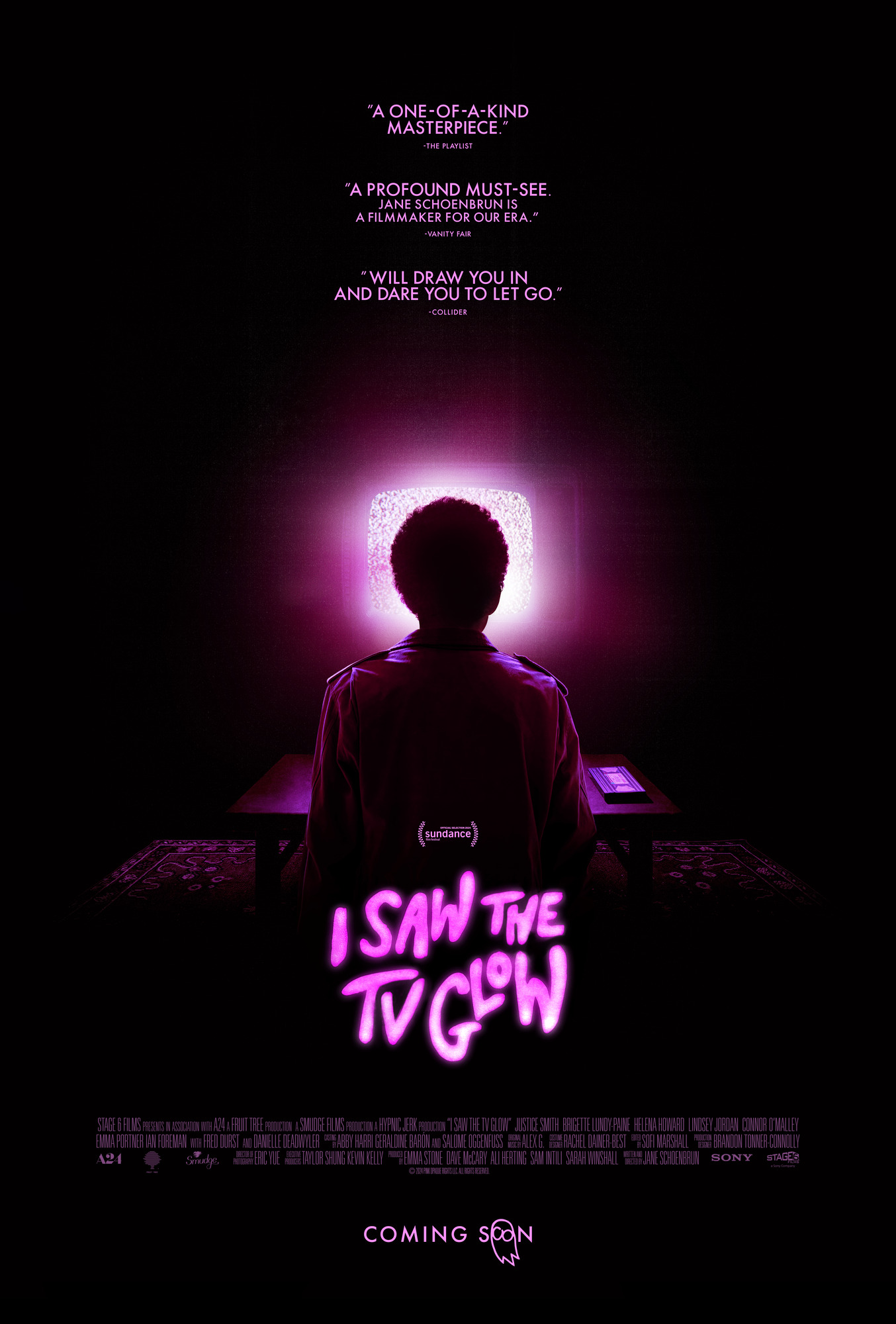 Poster de Vi el brillo del televisor