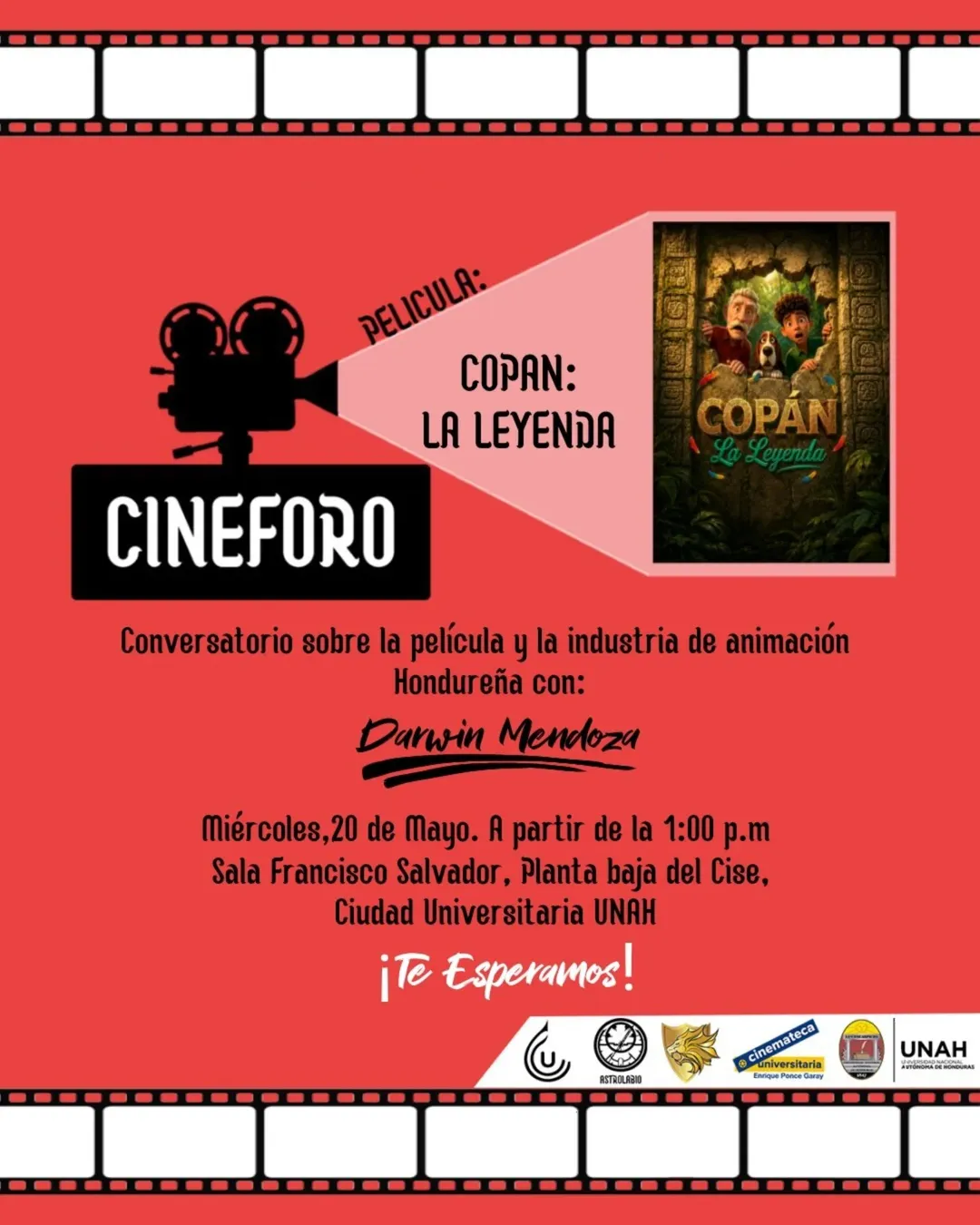Poster de Cine Foro: "Copán la Leyenda"